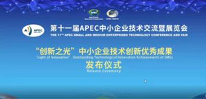 “举升抢险主战消防车”荣获第十一届APEC中小企业“立异之光”手艺立异优异效果奖”